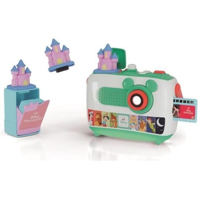 Clementoni, Projector Oplader Verhalenverteller Plus, Disney Prinsessen, 5 Vertelde en Geprojecteerde Verhalen, Vanaf 2 jaar