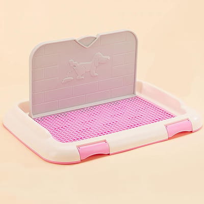 Honden Toilet - Puppy Potty - Binnen Zindelijk Maken - Vangt Urine Op - 46x35x23cm - Zwart