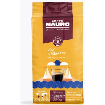Caffe Mauro Caffè Mauro Classico 250g gemalen