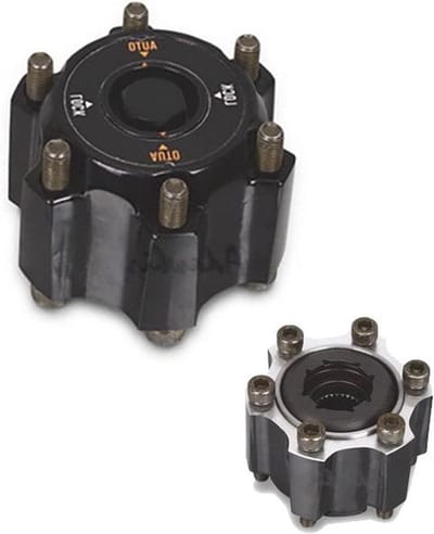 Vrije Wielafsluitingen - Locking Hubs - Offroad Rijden - Duurzaam Aluminium Ontwerp - 31 Splines - Zilver
