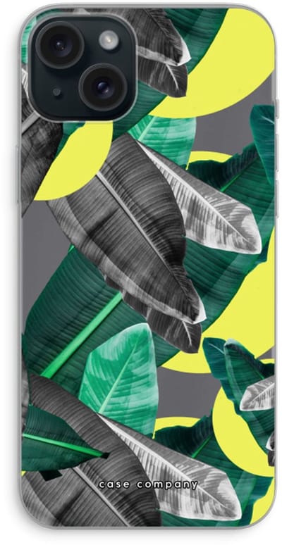 Case Company® - Hoesje geschikt voor iPhone 15 Plus hoesje - Fantasie jungle - Soft Cover Telefoonhoesje - Bescherming aan alle Kanten en Schermrand
