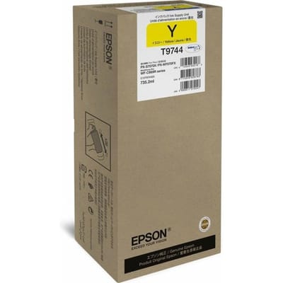 Epson T9744 inktcartridge geel extra hoge capaciteit (origineel)
