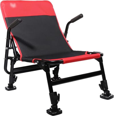 Camping Stoel - Opvouwbare Fauteuil - Outdoor Ontspanning - Verstelbare Poten - 48x67x77cm - Effekleur