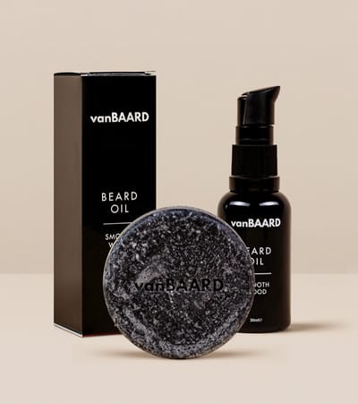 vanBAARD - Baardverzorging Set - Baardolie Smoothwood & Shampoobar - 2-delig