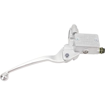 Maître-cylindre de frein avant droit 22mm Levier de frein pour Pit Bike Dirt Bike Quad Scooter Moped 50cc 70cc 90cc 110cc 125cc white