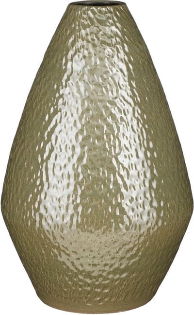 Mica Decorations Morris Vaas - 23x23x30 cm - Keramiek - Groen