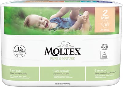Moltex Pure & nature babyluiers mini 38 Stuks