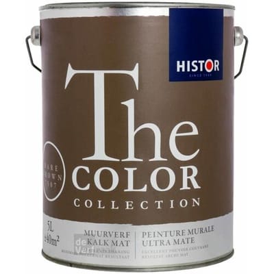 Histor The Color Collection Muurverf Kalkmat - Hare Brown - 5 liter
