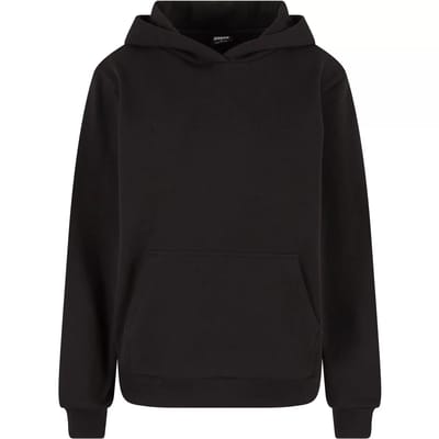 Urban Classics - Loose Brushed Fleece Hoodie/trui - XS - Zwart