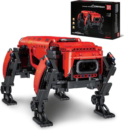 Afstandsbediening Robot Model, 936 Stukken, Mechanische Hond Bouwstenen voor Volwassenen en Kinderen, Creatieve DIY Speelgoedset als Cadeau en Verzamelobject