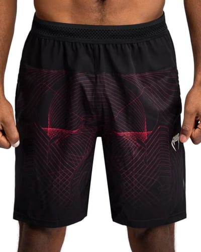 Venum G-Fit Air Dry-Fit Training Shorts Diepzwart Vuurrood - S - Jeans Maat 30
