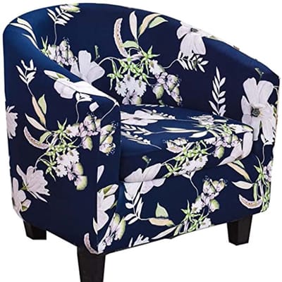 Zachte Stretch Tub Stoel Covers - 2-delige Set voor Comfortabele en Stijlvolle Bescherming