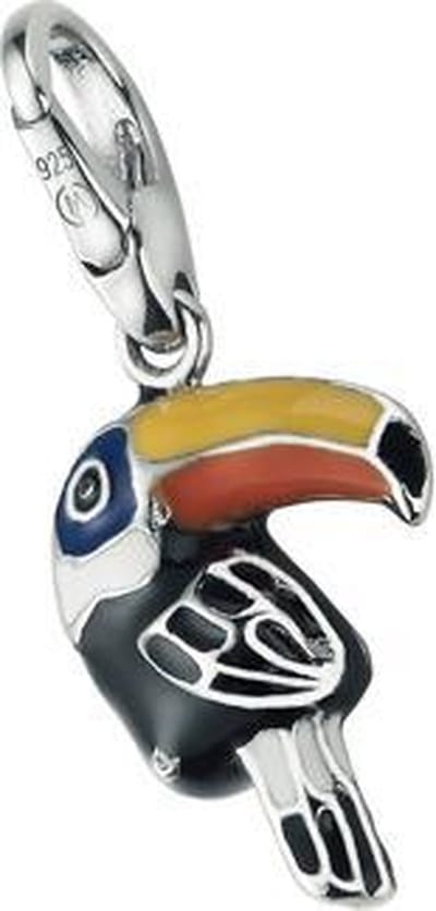 Charm | bedel |Toekan | 925/000 | sterling zilver | Giorgio Martello