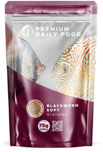 Premium Daily Food - BlackWorm Soft Granules 75 gram