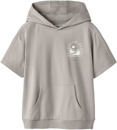 NAME IT - NKMHUKO SS NREG SWEAT WH UNB - Jongens - Sweaters