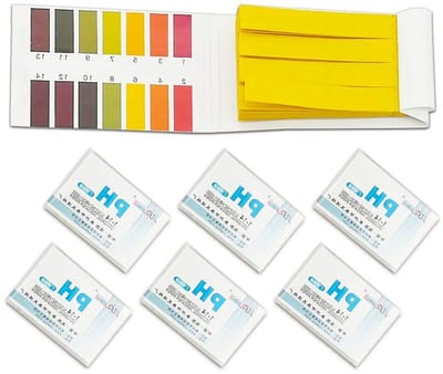 Universele pH Teststrips - 480 Stuks voor Bodem, Water en Voedselanalyse - Ideaal voor Aquariums en Huishoudelijk Gebruik
