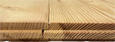 Massief grenen vloerplanken | 20x180mm | Vloerplank | 200cm | Grenen hout | Massief | 10x 200cm | 3.6m2 per pak | Rondom veer en groef | TG4 | Vloeren