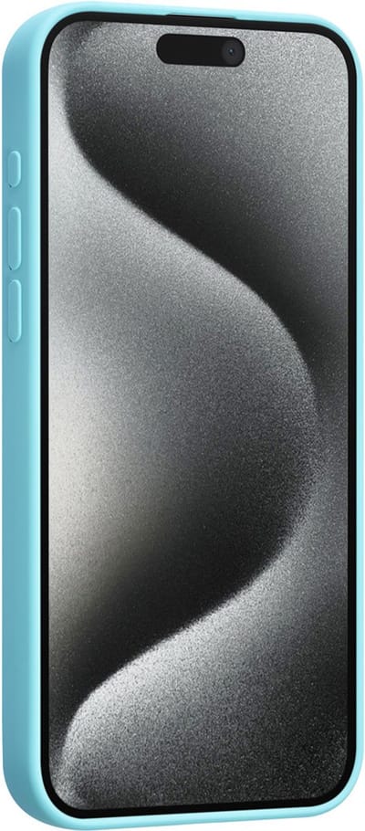TUNIQ telefoonhoesje voor Apple iPhone 15 Pro Max - Backcover - Koraalblauw