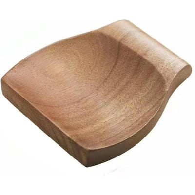 Support en bois pour cuillère, ustensile de cuisine, support pour cuillère en bois, spatule de cuisine, porte-ustensiles, clips, vaisselle en bois, repose-cuillère beige