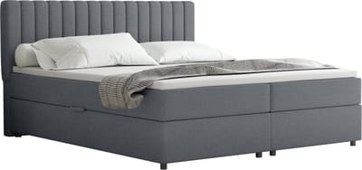 BOXBED Everest 180 x 200 cm tweepersoons met hoogwaardige Bonell-matras en topper