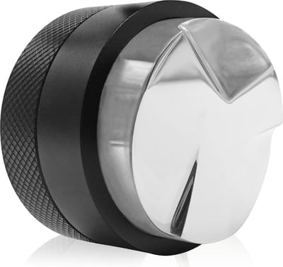 Muntel® Koffieverdeler - Espresso Verdeler - Koffie Distributeur - Zwart - 53.3 mm