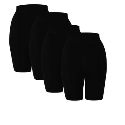 Morethansocks - Corrigerende short - 4-Pack - Maat S t/m XL - Corrigerend broekje - Corrigerende boxershort dames - Corrigerend ondergoed - Shapewear dames
