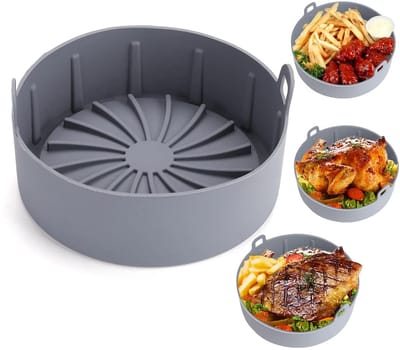 Dailygoods- Siliconen Inleg 16 cm - Herbruikbaar - Antiaanbaklaag - Oveninzetstuk - Vaatwasserbestendig - Hittebestendig tot 450 graden Fahrenheit - Bakvorm