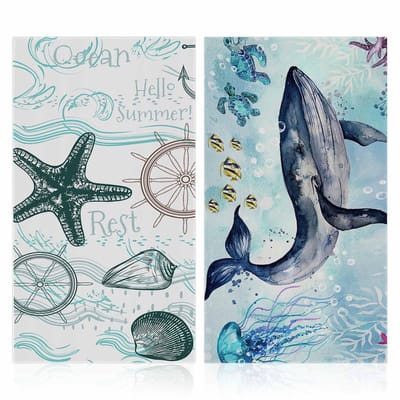 Allecto - Microfibre Strandhanddoek - Sneldrogend - Zacht en comfortabel - 75 x 150 cm - Zandafstotend - Perfect voor strand en zwembad