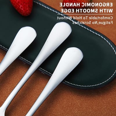 Set van 12 Taartvorken van RVS - 18CM Dessertvorken voor Fruit, Bruiloften en Feesten