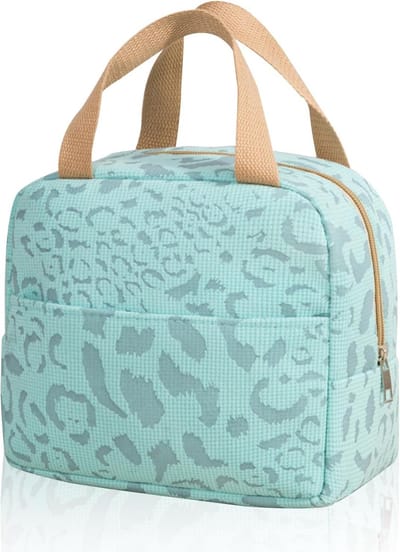 Draagbare Thermos Lunchtas voor Werk, School en Picknick - Ideaal voor Vrouwen en Mannen (Blauw)