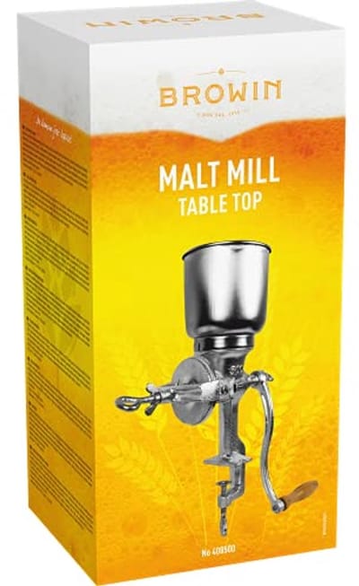 Handmatige graanmolen voor het malen van mout, meel, maïs en erwten - 1 kg capaciteit