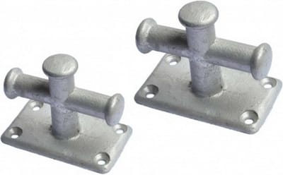 Kruis bolder - gegalvaniseerd - 140 mm