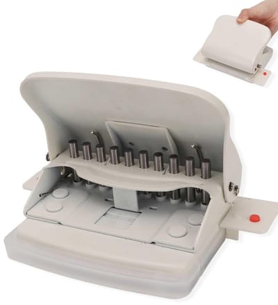 Envelopperforator voor 10 gaten - Handige papierperforator voor boekbinding, documentatie en scrapbooken