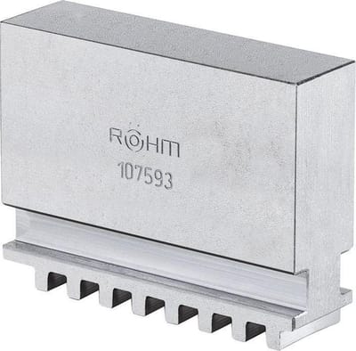 Röhm blokbek BL, maat 200, 4-bekkenset, ongetrapt, ongehard, 16MnCr5 - 107603