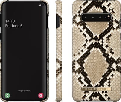 iDeal of Sweden Fashion Case voor Samsung Galaxy S10 Sahara Snake