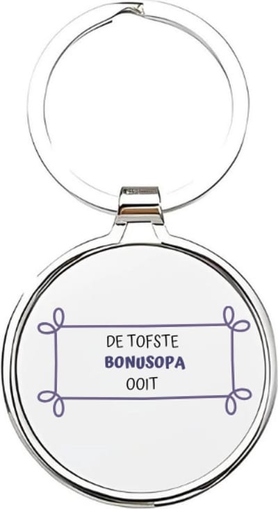 Akyol - ik heb de tofste bonusopa ooit Sleutelhanger - Opa - de liefste bonusopa - bonusopa sleutelhanger - opa sleutelhanger - sleutelhanger opa - familie sleutelhanger - vaderdag cadeautje - opa cadeau - dad - opa - bonusopa - 4 x 7,5 CM