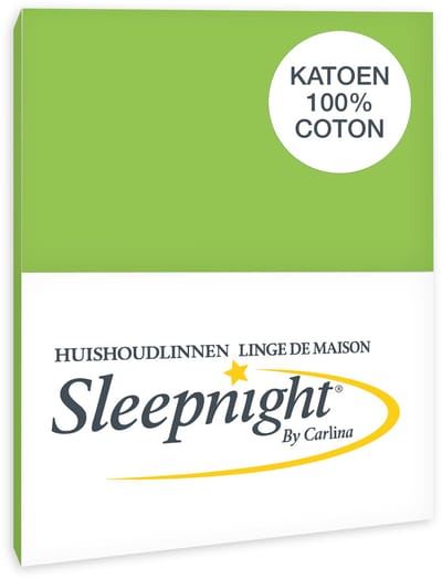 Sleepnight Kussensloop Katoen Appel - 65 x 65 cm - [Groen]