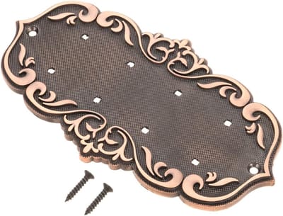 Huisnummer Plaat - Deur Nummer - Adres Aanduiding - Zelfklevend - 17.8 cm - Metaal Look