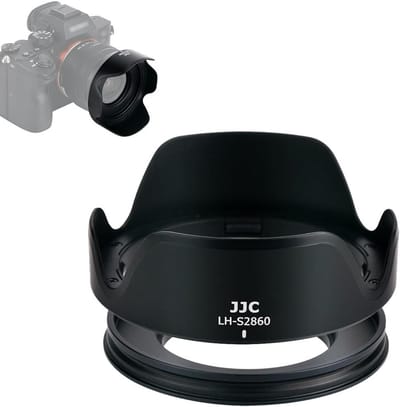 Lenskap voor 28-60mm en 16-50mm objectieven - Bescherming, Schaduw en Filtercompatibiliteit voor Sony A6300 A6400 A6500 A6600 Camera's