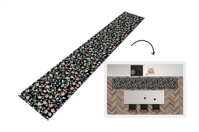 Keukenloper - Loper keuken - Patronen - Bloemen - Lente - 300x50 cm - Keukenloper vinyl