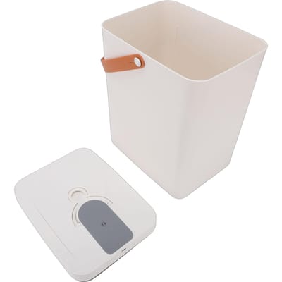 Seau Alimentation Animaux sous Vide 13L Grande Capacité en Plastique Scellé sous Vide Bac de Rangement pour Alimentation Chien Chat