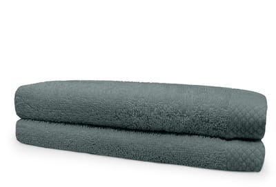 Eleganzzz Handdoeken Set - Set van 2 - Handdoek 50x100cm - 420 gr/m2 - 100% Katoen - olive green