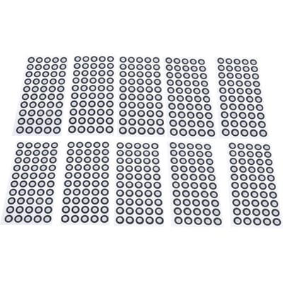 500 Stuks 3D Scan Tracking Punt 3D Scanning Marker 6 Mm Id 10 Mm Ad Referentiepunt Diffuse Reflectie Markers 3D Scan Tracking Punten