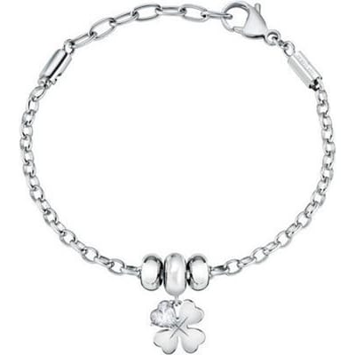 Bracelet Morellato Drops en acier inoxydable SCZ1125 pour femme white