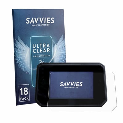 Savvies - Screenprotector voor Yamaha XSR900 2025 - Folie Beschermfolie transparant 18 Stuks