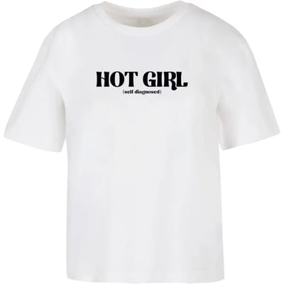 Dames-T-shirt Miss Tee Hot Girl Diagnosis