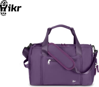 Hikr Reistas – Premium Weekendtas – Ryanair handbagage 40x20x25 tas – 20L – Waterdichte sporttas – Heren en Dames – Fitnesstas – Schoudertas – Duffel bag – Paars