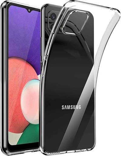 Soft Backcover Hoesje Geschikt voor: Samsung Galaxy A22 4G Silicone Transparant - ZT Accessoires