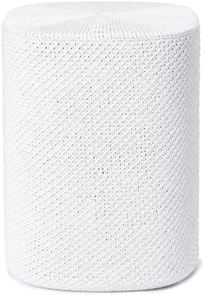 Luidsprekerhoes - Speaker Cover - Interieur Decoratie - Akoestisch Transparant - 12x12x16cm - Helder Wit