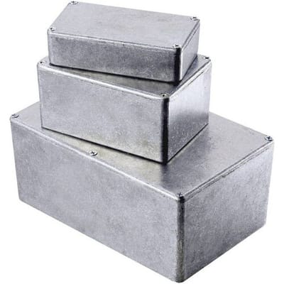 Hammond Electronics 1590B Universele behuizing 111 x 61 x 31.3 Aluminium Spuitgieten Aluminium 1 stuk(s)
